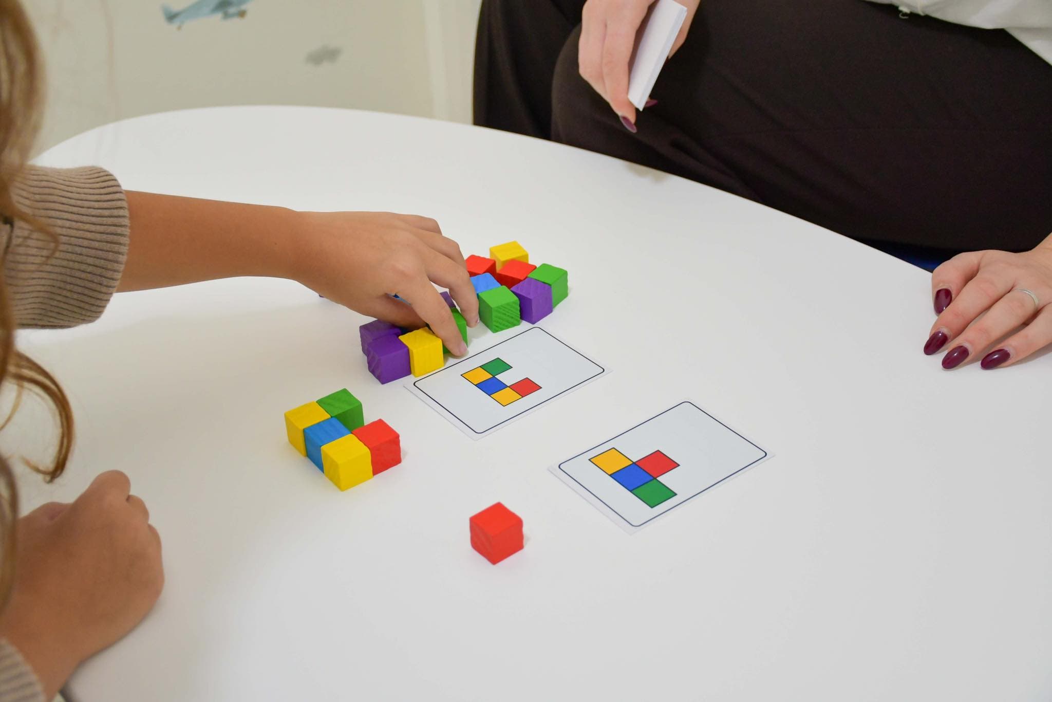 Children engaged in activities at Bright Steps